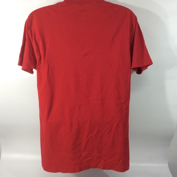 Captain Morgan Large  Yachty Yachty We Like To Party T-Shirt Red And White - Picture 3 of 5